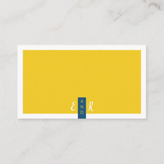 Moderne, zeitgenössische Website zur Hochzeit in B Begleitkarte (Rückseite)