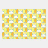 Moderne Zeitschriften des Mittelalters Abstrakt Geschenkpapier Set (Vorderseite)