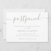 Moderne Zeitung Grüne Hochzeit Ankündigung (Vorderseite)