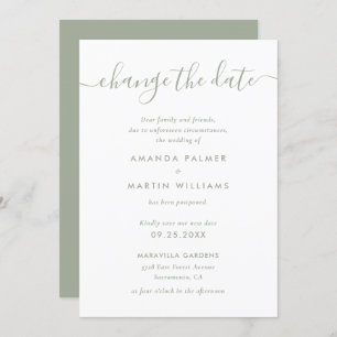 Moderne Zeitung Grüne Hochzeit Ankündigung