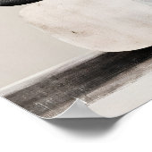 Moderne Zen-Balance Poster (Ecke)