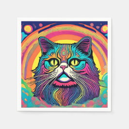 Moderne Zen Cat Serviette