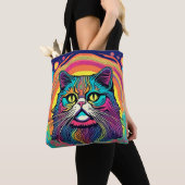Moderne Zen Cat Tasche (Von Nahem)