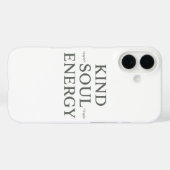 Moderne Zen-Positive-Energie-Zitat Case-Mate iPhone Hülle (Rückseite (Horizontal))