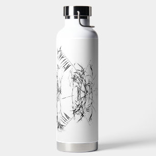 Moderne Zen-Tinte im Stil von personalisierten Sch Trinkflasche