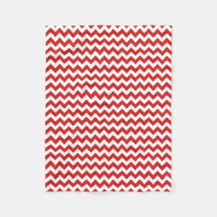 Moderne Zickzack Zigzag Fleecedecke