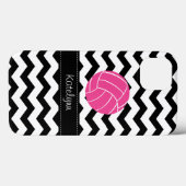 Moderne Zickzack Zigzag Volleyball iPad Mini Case (Rückseite (Horizontal))