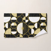 Moderne Zirkel Mitte des Jahrhunderts halfen Schwa Badhandtuch Set (Handtuch)