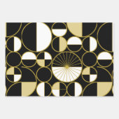 Moderne Zirkel Mitte des Jahrhunderts halfen Schwa Geschenkpapier Set (Vorderseite 2)