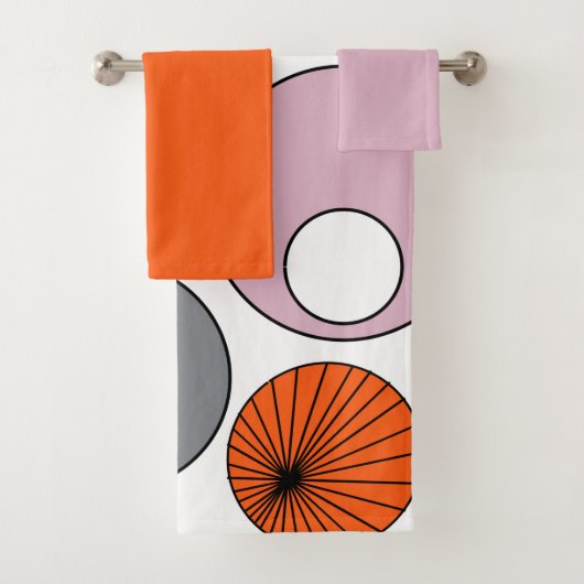 Moderne Zirkeln aus dem Mittelalter Badetuch Set (Insitu)