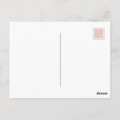 Moderne Zitate - Abstrakte Formen Postkarte (Rückseite)