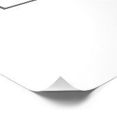 MODERNE Zitate: "Nimm deinen Kuchen, iss it" Poster (Ecke)