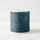 Moderne Zitatpresse Jumbo-Tasse (Vorderseite)