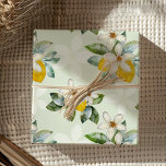 Moderne Zitrusfrüchte-Hochzeit Geschenkpapier Set<br><div class="desc">Modernes und hübsches Design mit Zitronen,  weißen Blume und Salbei-Blätter,  die alle in Aquarellfarbe gestrichen sind. Perfekte Geschenkpackung für Hochzeit,  Jubiläum und Brautparty Geschenke.</div>