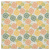 Moderne Zitrusscheiben aus dem Mittelalter Stoff (Muster)