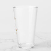 Moderne Zodiac Sign Gold Pises | Element Wasser Glas (Links)