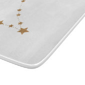 Moderne Zodiac Sign Gold Pises | Element Wasser Schneidebrett (Ecke)
