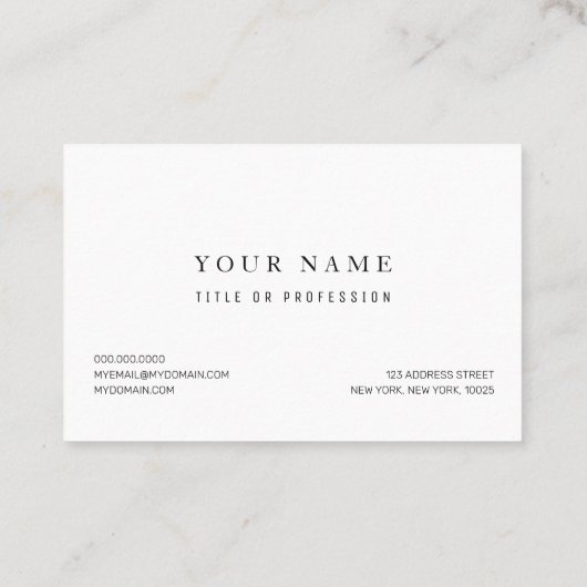 Moderne Zodiac Sign Gold Pises | Element Wasser Visitenkarte (Rückseite)