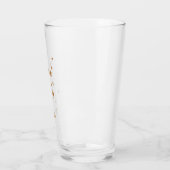 Moderne Zodiac Sign Gold Virginia | Element Erde Glas (Links)