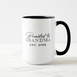 Moderne zu Oma-Geschenk befördert Tasse