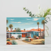 Moderne Zuhause #239 Feiertagskarte (Stehend Vorderseite)