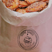 Moderne Zuhause Baked Cupcakes Gummistempel