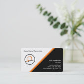 Moderne Zuhause-Garantieleistungen Visitenkarte (Stehend Vorderseite)