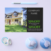 Moderne Zuhause-Renovierung reales Anwesen Flyer (Einzeln)