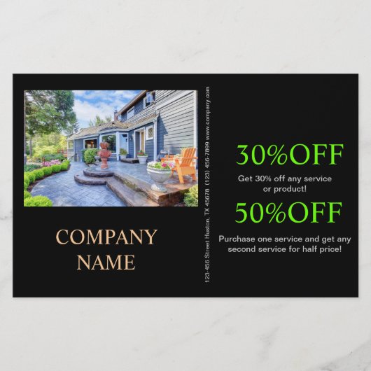 Moderne Zuhause-Renovierung reales Anwesen Flyer (Vorne)