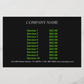 Moderne Zuhause-Renovierung reales Anwesen Flyer (Hinten)