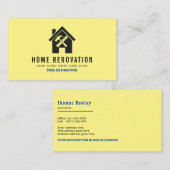 Moderne Zuhause Renovierung Reparatur Handyman Gel Visitenkarte (Vorne/Hinten)