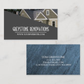 Moderne Zuhause-Renovierungen Visitenkarte (Vorne/Hinten)