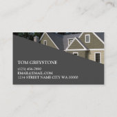 Moderne Zuhause-Renovierungsarbeiten Visitenkarte (Rückseite)