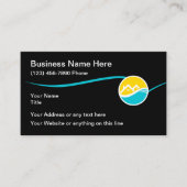 Moderne Zuhause Services Business Cards Visitenkarte (Vorderseite)
