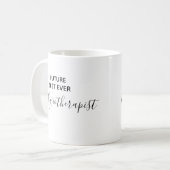 Moderne Zukunft - Beste Physiotherapeutin je Kaffeetasse (Vorderseite Links)