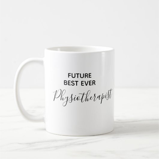 Moderne Zukunft - Beste Physiotherapeutin je Kaffeetasse (Links)