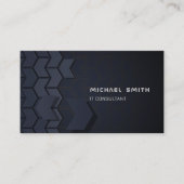 Moderne, zukunftsorientierte, moderne, moderne geo visitenkarte (Vorderseite)