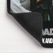Moderne zwei Fotosammlungen Bester Vater je Mousepad (Ecke)
