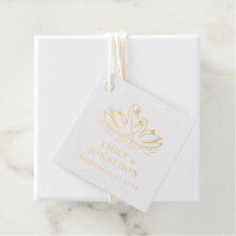 Moderne zwei Schwäne in der Liebe Danke Hochzeit