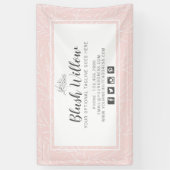 Moderne Zweige aus botanischem Leaf Minimalistisch Banner (Vertikal)