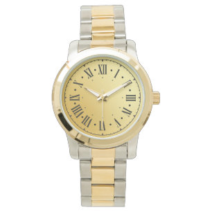 Moderne, zweitönige, Aquamarine Männerbeobachtung Armbanduhr