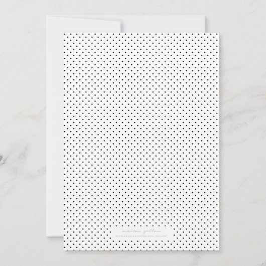 Moderne Zwillingsankündigung Ankündigung (Rückseite)