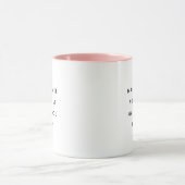 Modernen lustigen Zweiton-Becher Make Space Tasse (Zentrum)