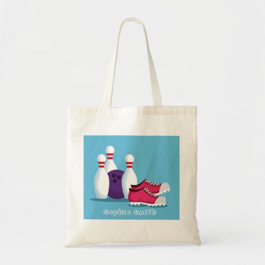 Moderner 10-Button-Bowling-Vergnügungssport Tragetasche (Vorne)