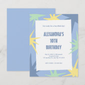 Moderner 10. Geburtstag (Vorne/Hinten)