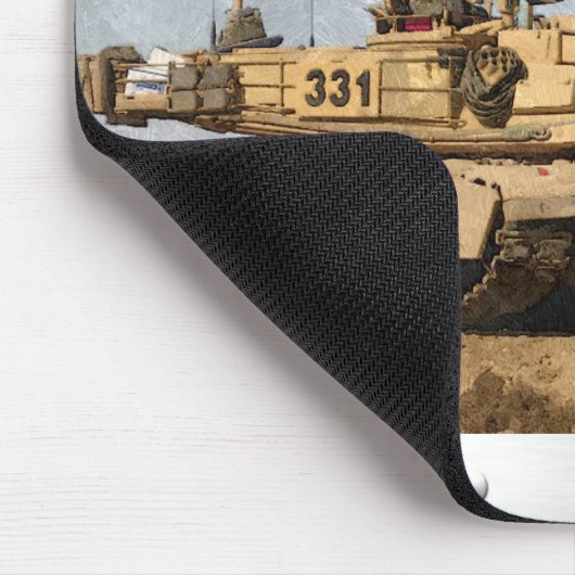 Moderner 11. Behälter ACR M1 Abrams Mousepad (Ecke)