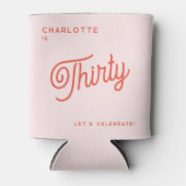 Moderner 30 Geburtstag Dosenkühler (Vorderseite)