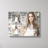 Moderner 3-Foto-Abschluss Leinwanddruck (Vorderseite)