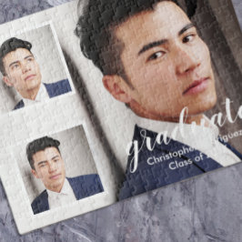 Moderner 3-Foto-Abschluss Puzzle