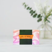 Moderner 3D Design Innendesigner Visitenkarte (Stehend Vorderseite)